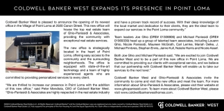 Coldwell Banker West Expands It's Presence In Point Loma