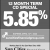 12 Month Term CD Special 5.85%