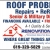 Roof Problems Repairs