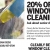 20% OFF Window Cleaning