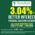 3.04% APY Better Interest 