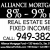 Alliance Mortgage Fund 8% - 9% Return
