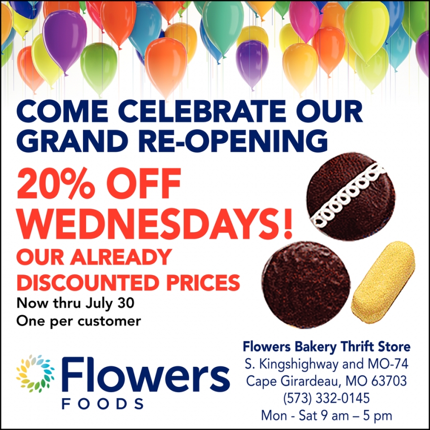 Come Celebrate Our Grand Re-Opening