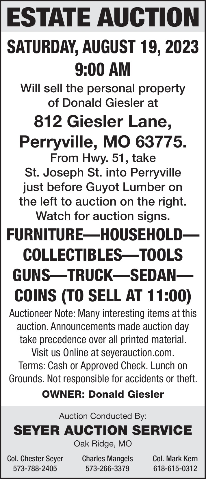 Estate Auction