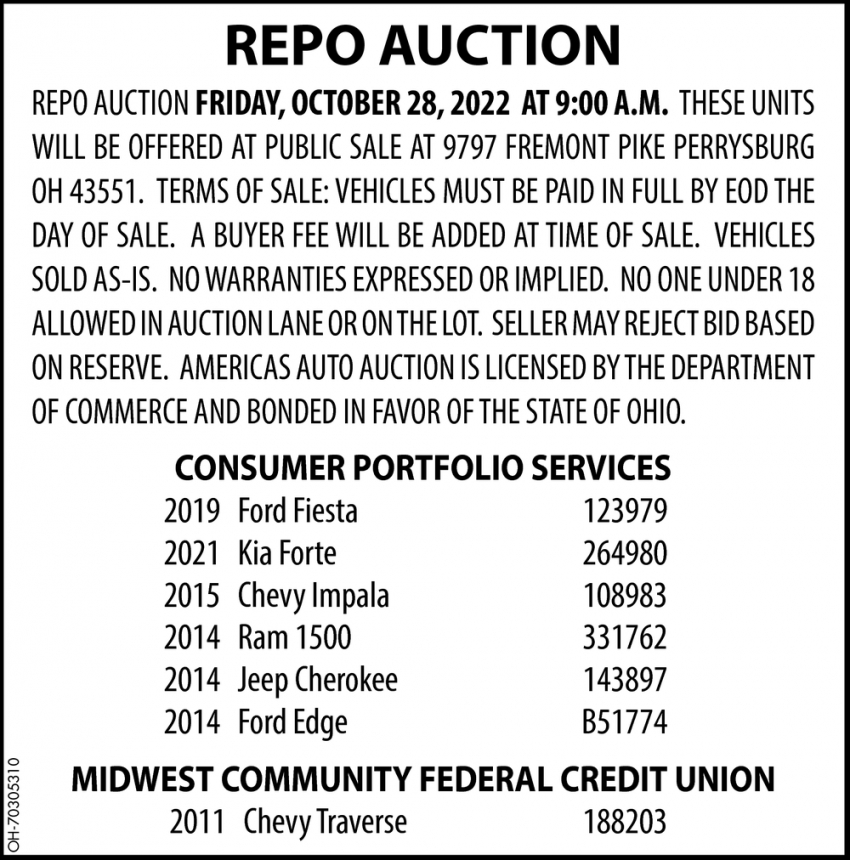 Repo Auction