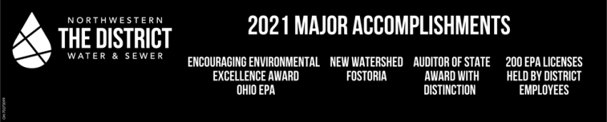 2021 Major Accomplishments