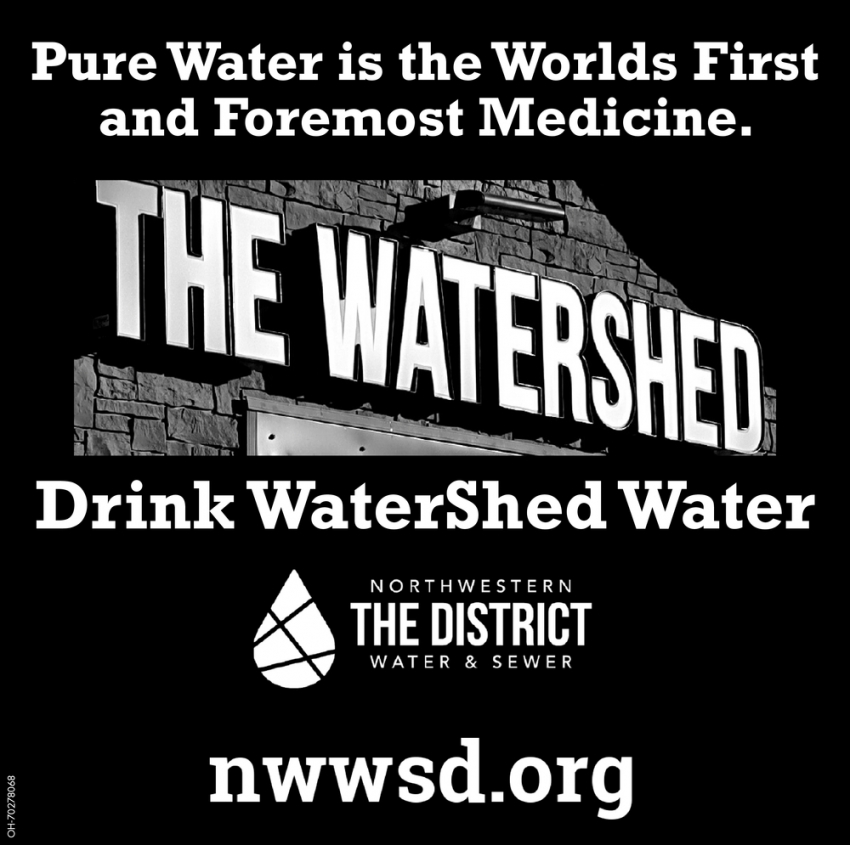 Pure Water is the World's First and Foremost Medicine 