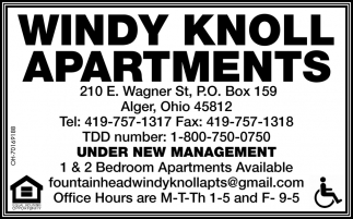 Under New Management, Windy Knoll Apartments