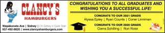 Congratulations To All Graduates