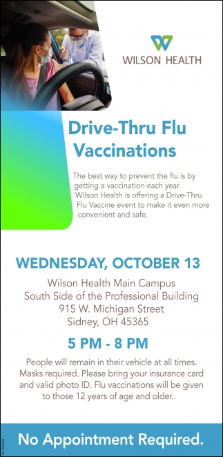 Drive-Thru Flu Vaccinations