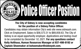 Police Officer Position