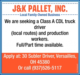 We ARe Seeking A Class A CDL Truck Driver