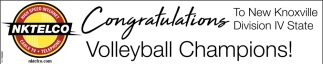 Congratulations Volleyball Champions!