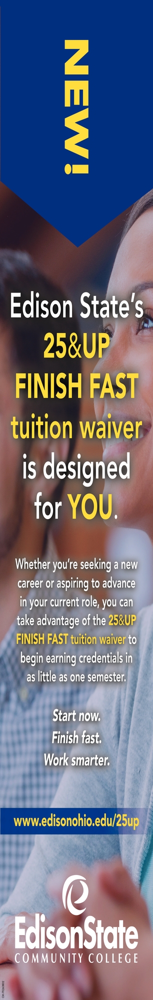 25 & Up Finish Fast Tuition Waiver