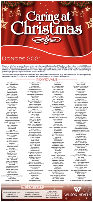 Donors 2021
