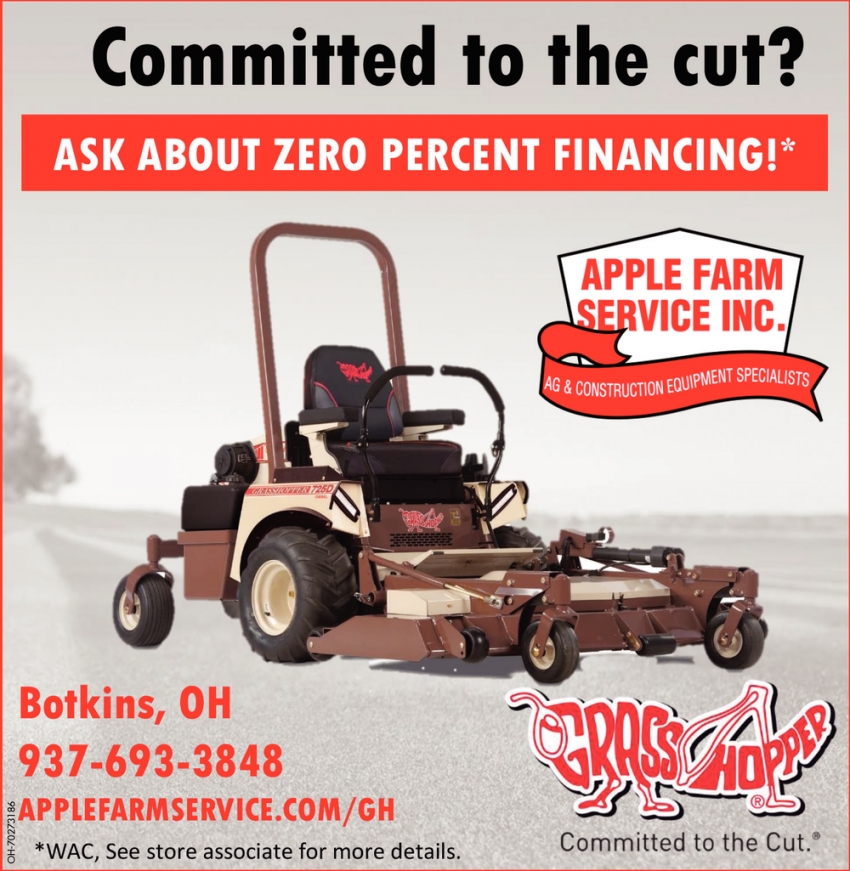Ask About Zero Percent Financing