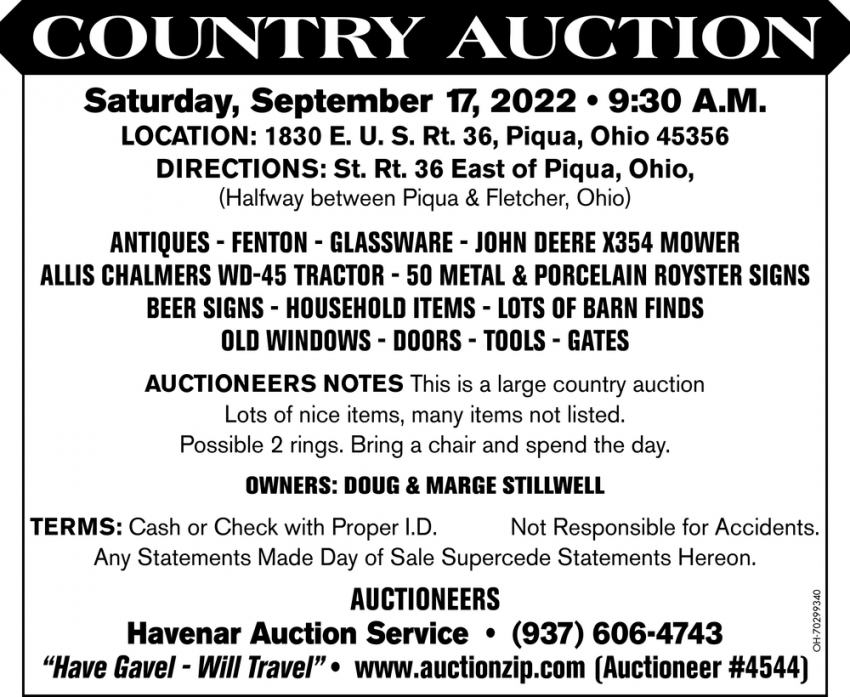 Country Auction