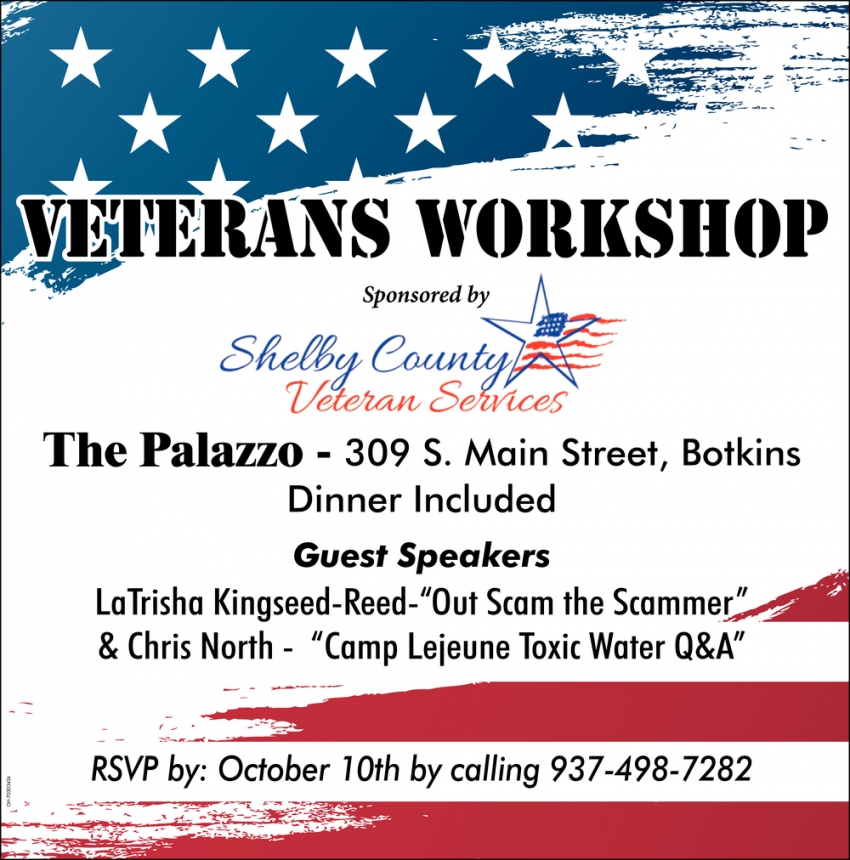 Veterans Workshops