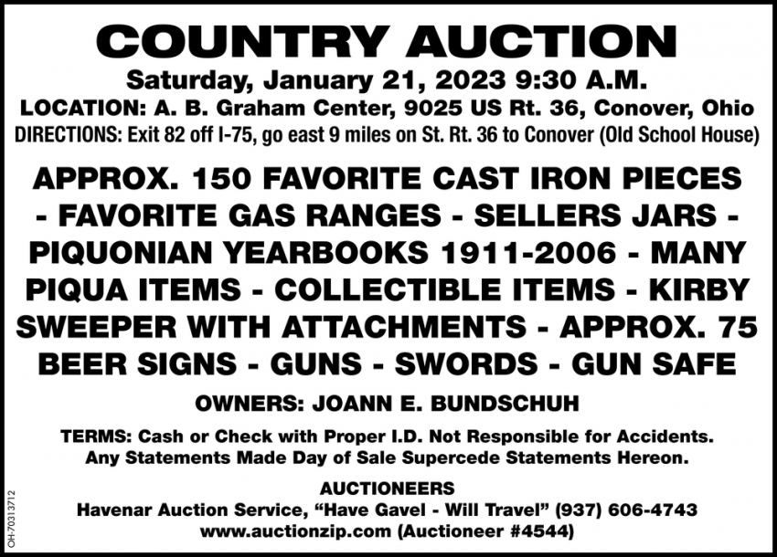 Country Auction
