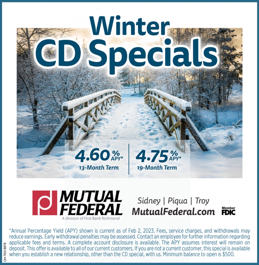 Winter CD Specials