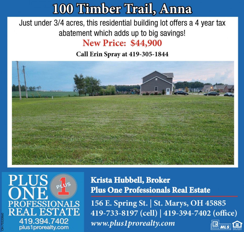 100 Timber Trail, Anna
