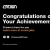 Congratulations on Your Achievement