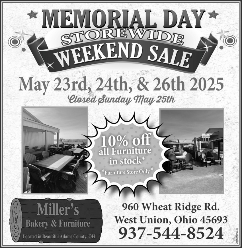 Miller's Bakery & Furniture