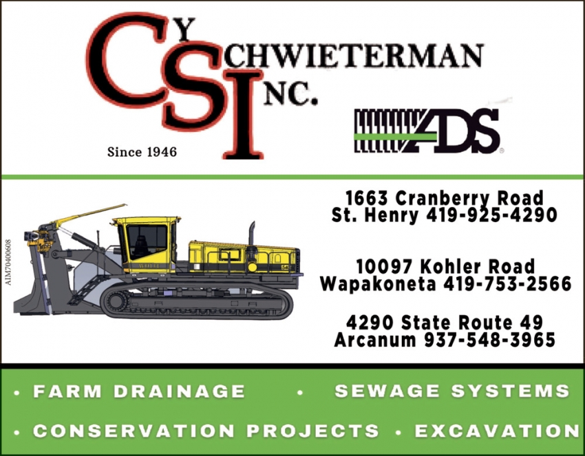 CY Schwieterman Inc