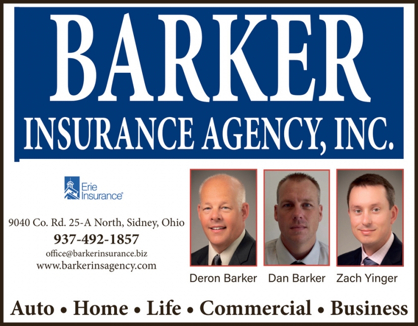 Barker Insurance Agency, Inc: Deron Barker, Dan Barker, Zach Yinger