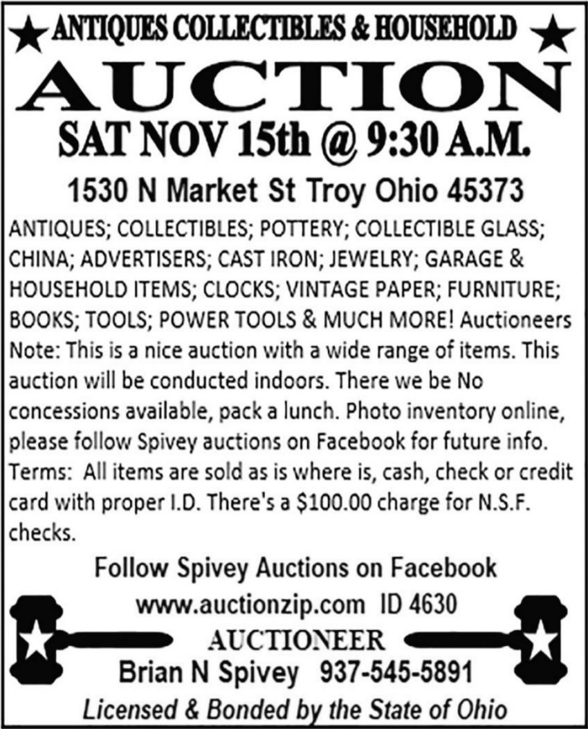 Brian N Spivey Auctioneer