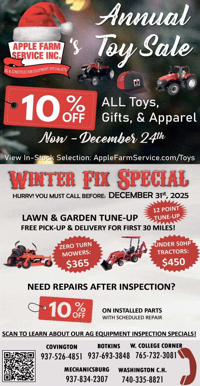 Apple Farm Service Inc