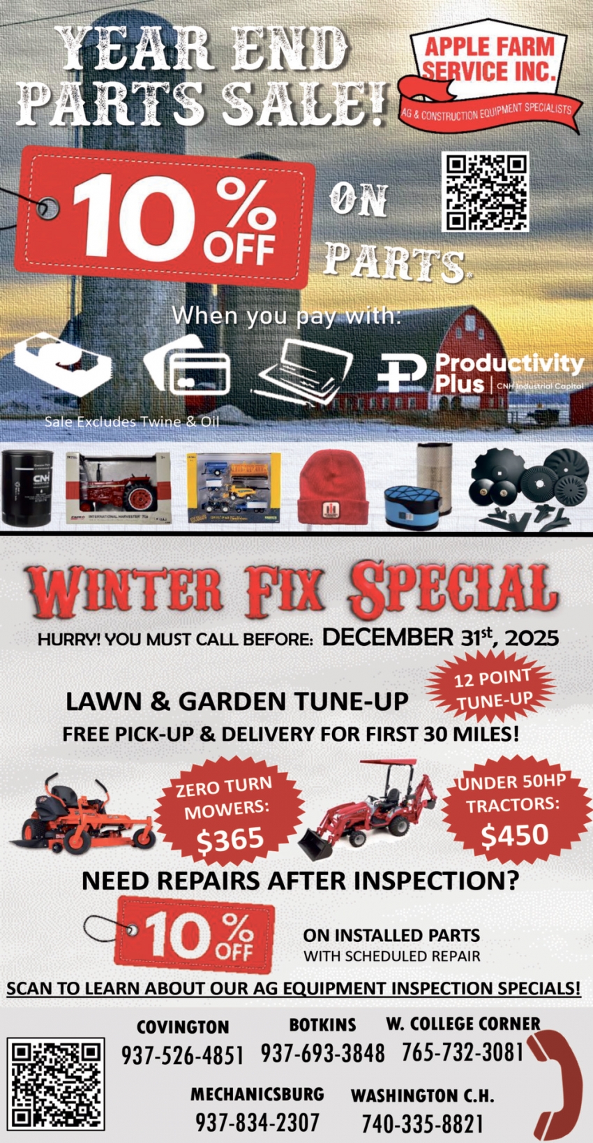 Apple Farm Service Inc