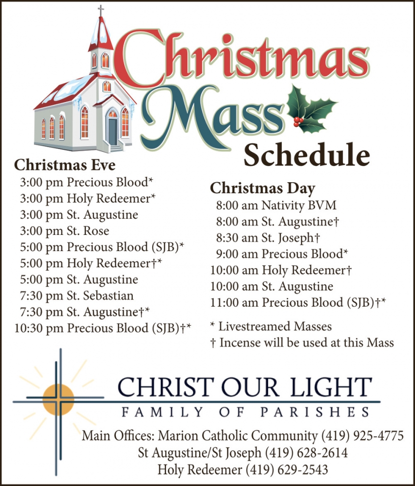 Christ Our Light Family Our Parishes