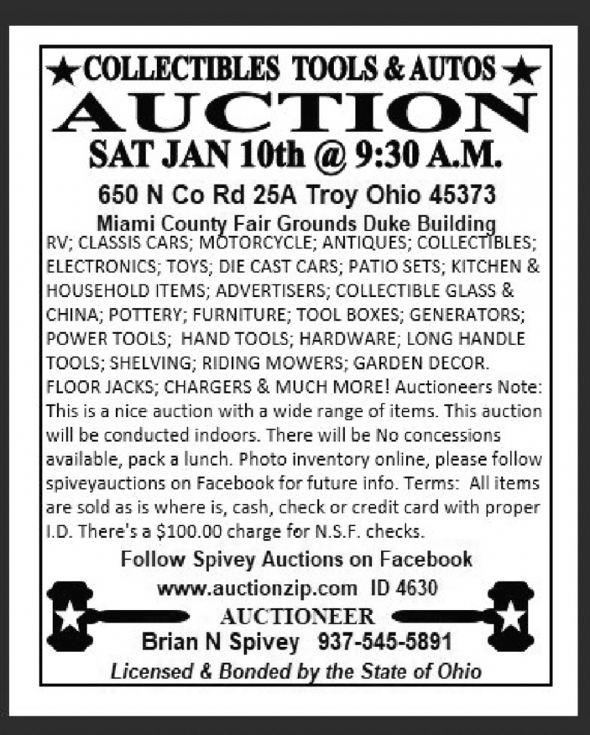 Brian N Spivey Auctioneer