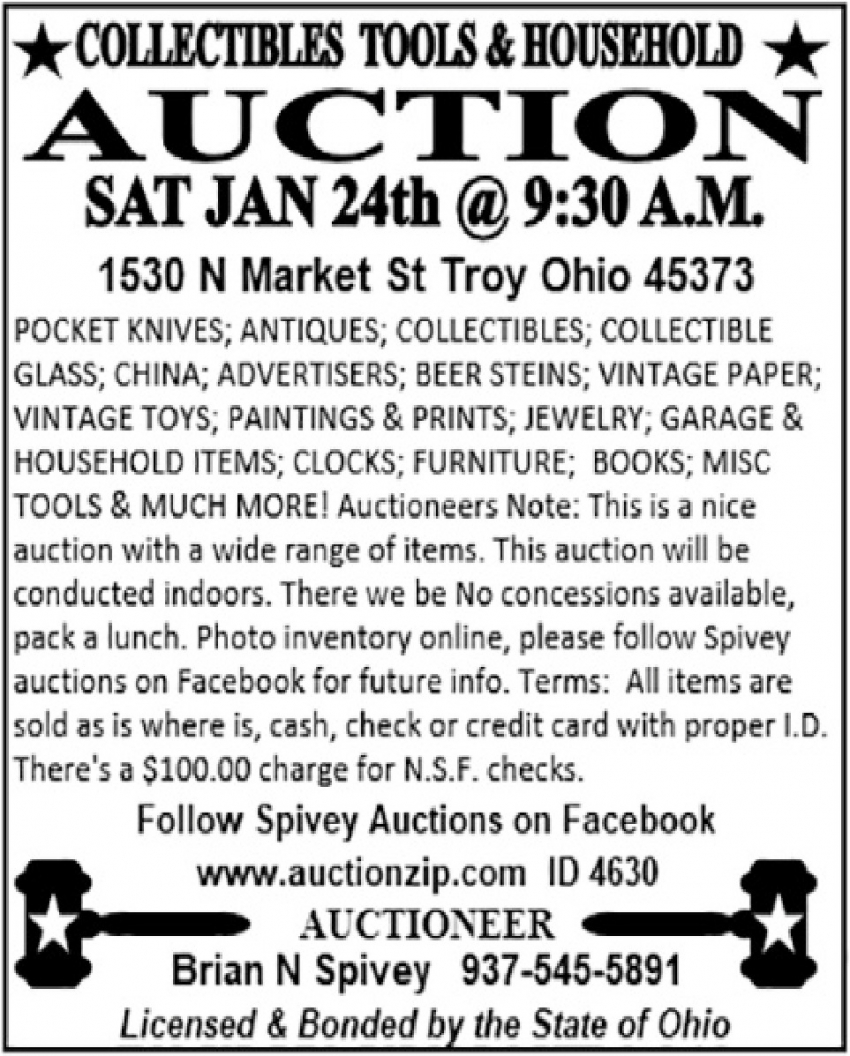 Brian N Spivey Auctioneer