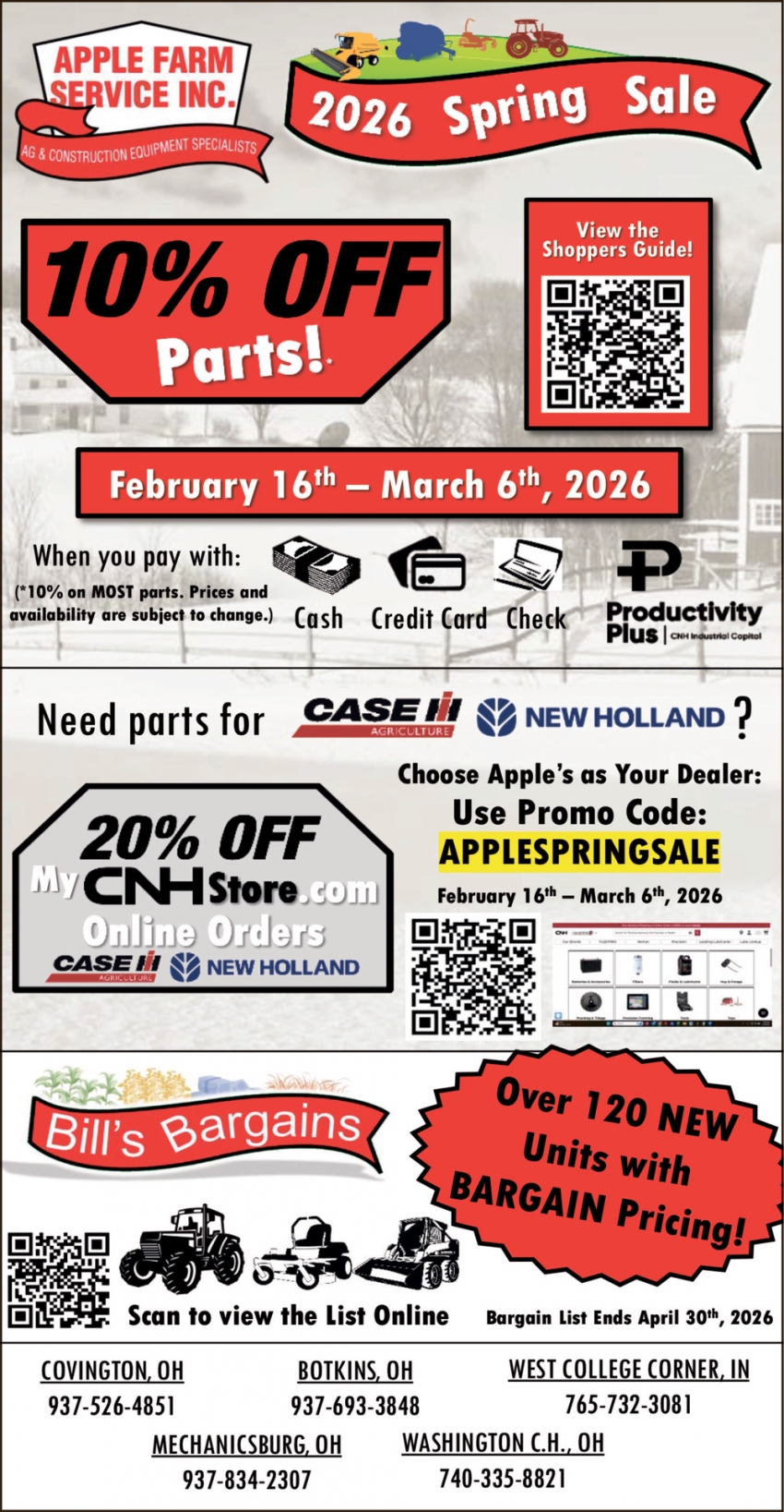 Apple Farm Service Inc