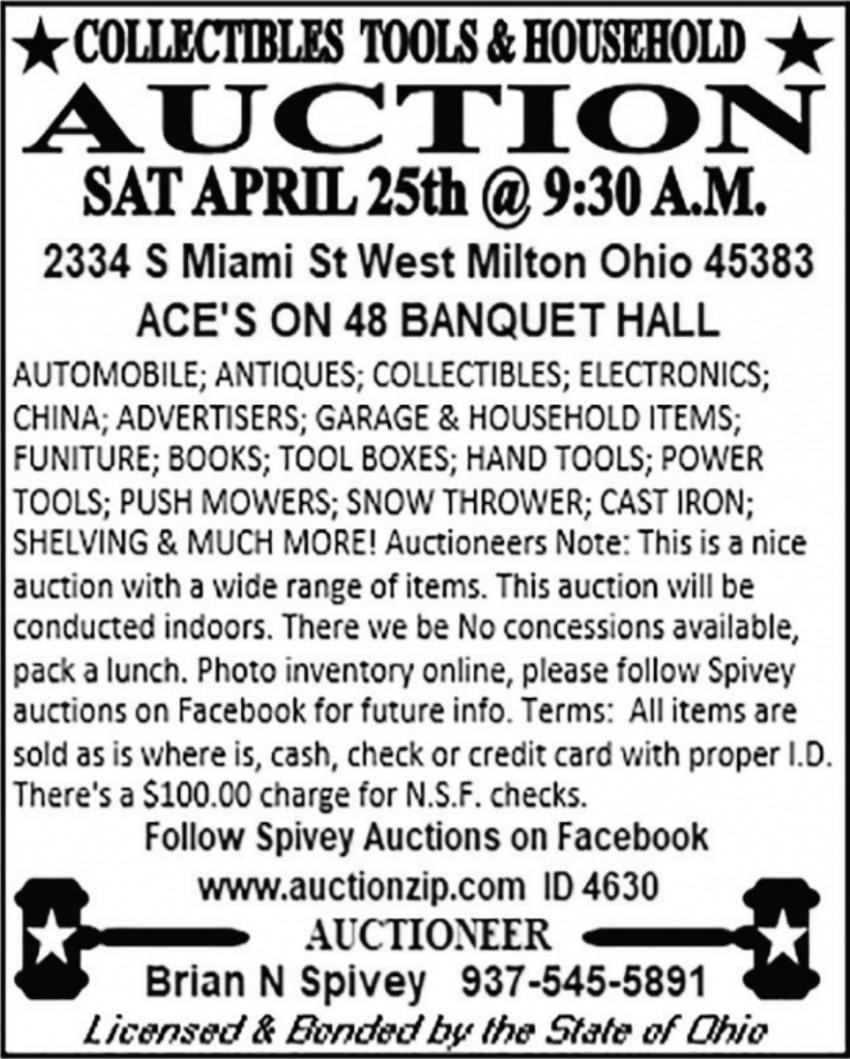 Brian N Spivey Auctioneer