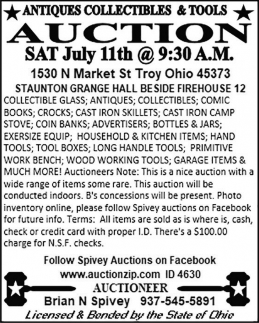 Brian N Spivey Auctioneer