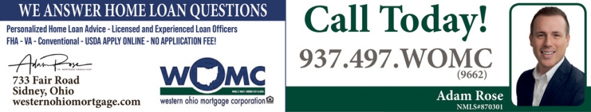 Western Ohio Mortgage Corporation: Adam Rose