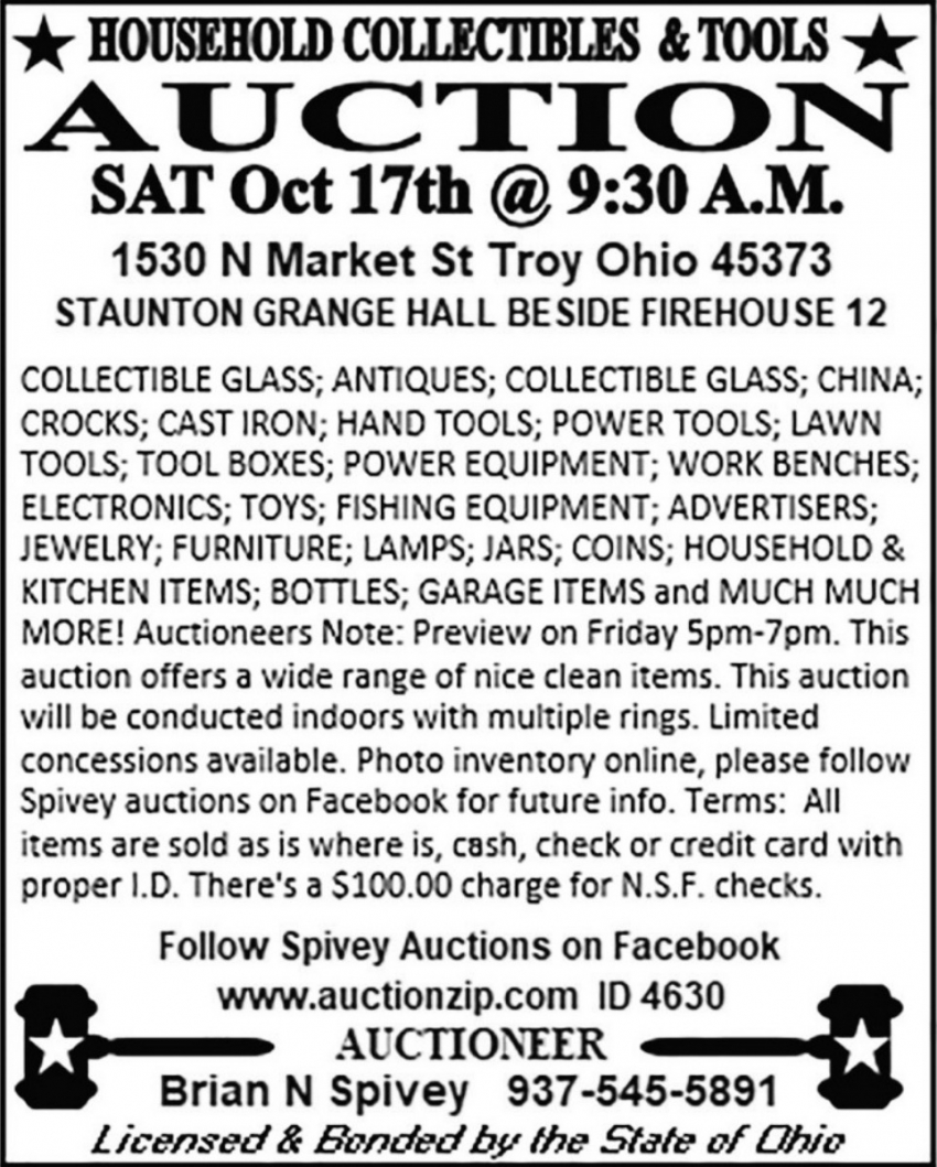 Brian N Spivey Auctioneer