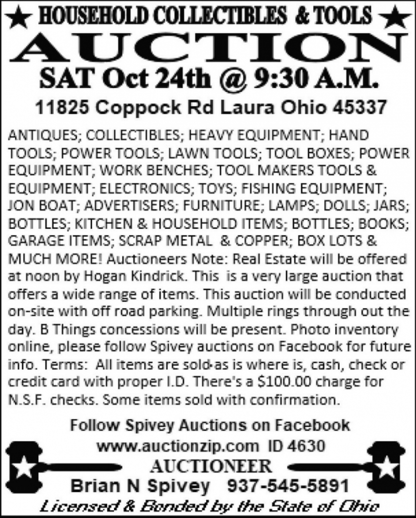 Brian N Spivey Auctioneer