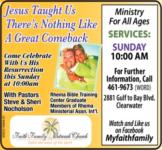 Ministry For All Ages