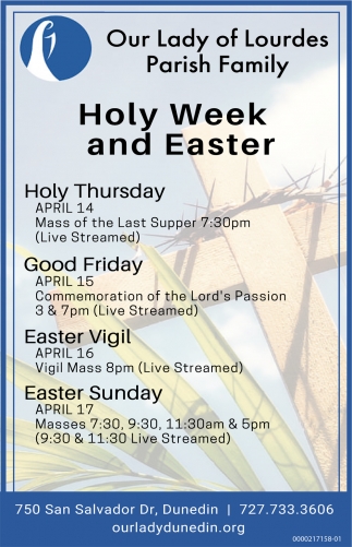 Holy Week And Easter