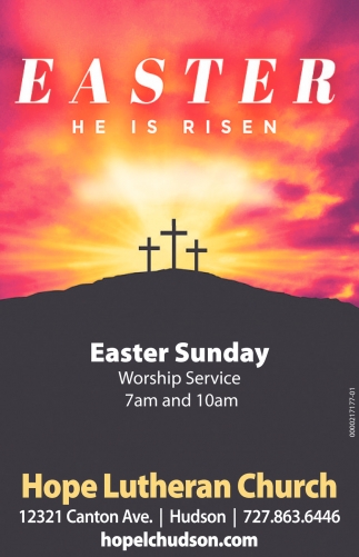 EASTER HE IS RISEN