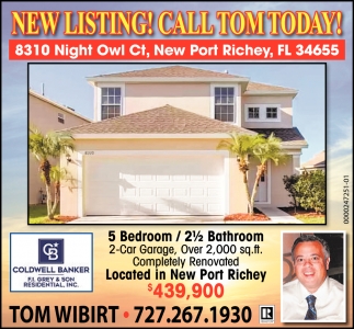 New Listing! Call Tom Today!