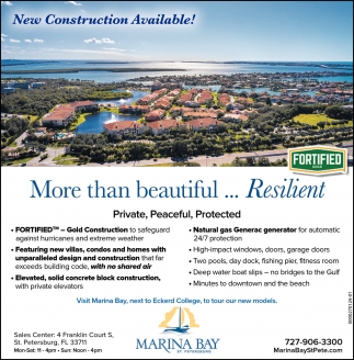 New Construction Available!