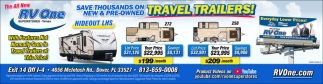 Save Thousands On New & Pre-owned Travel Trailers!