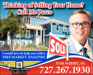 Thinking Of Selling Your Home? Call Me Pasco