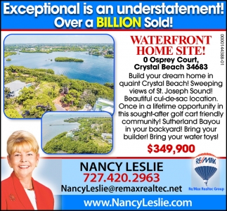 Waterfront Home Site!