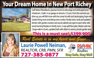 Your Dream Home In New Port Richey